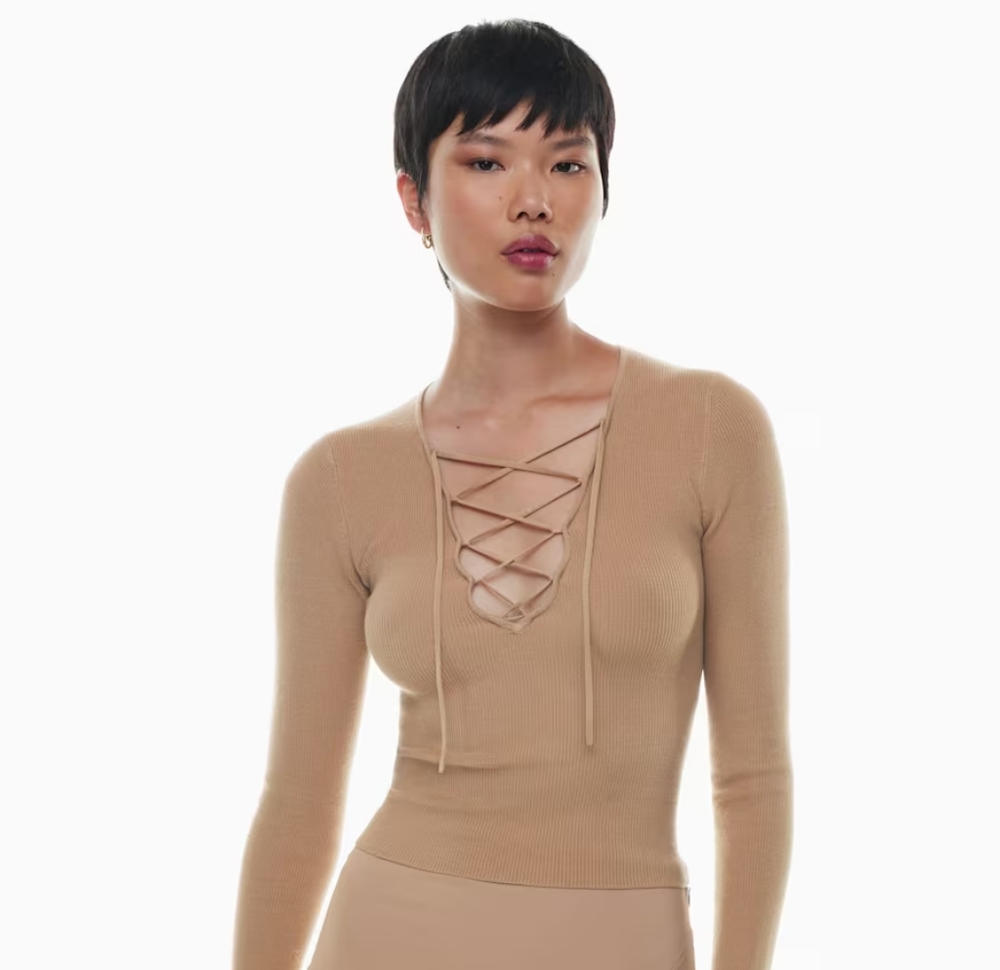 Aritzia Wilfred Tether Sweater
